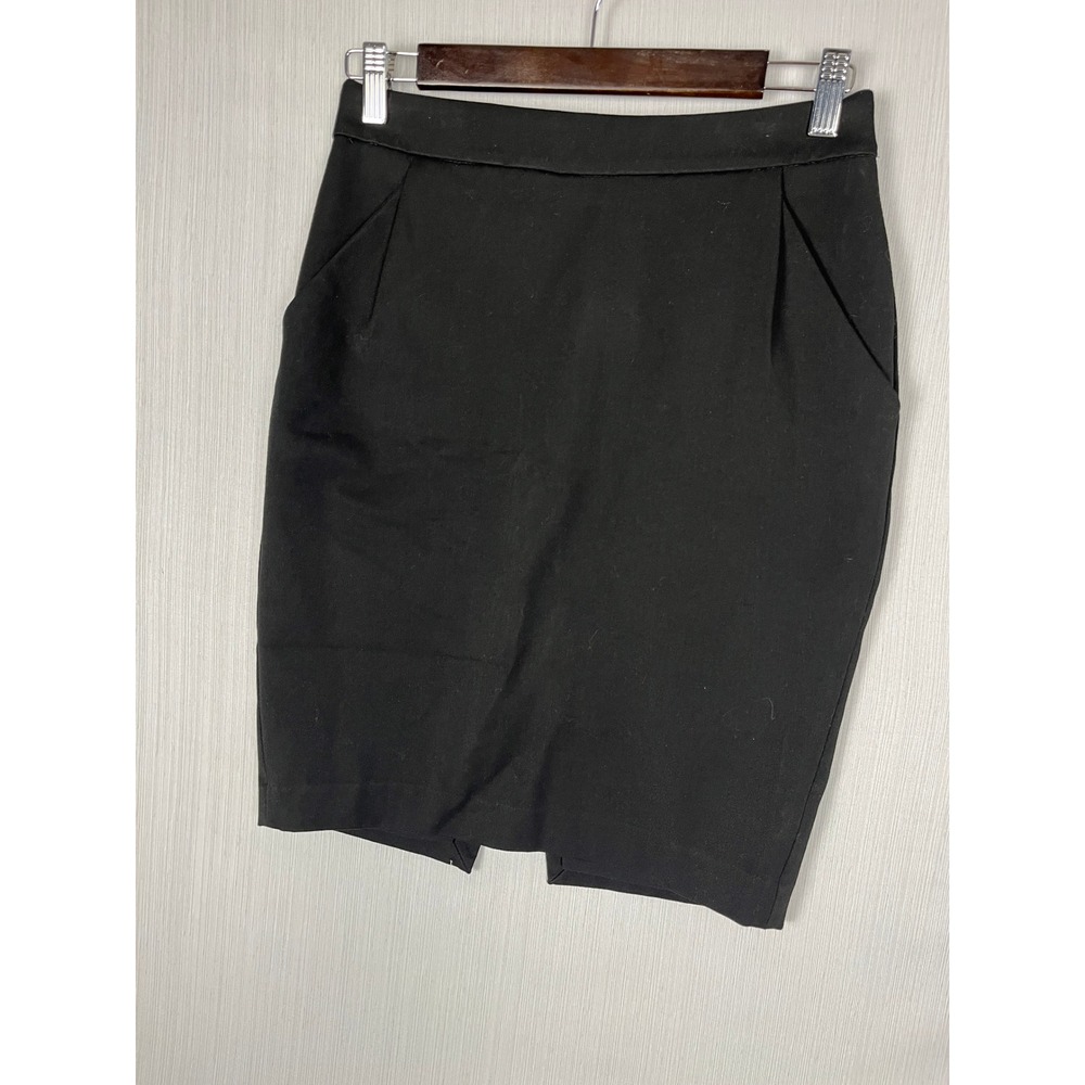 Express Pencil Skirt Women 4 Black Knee Length Career Officecore‎ Professional